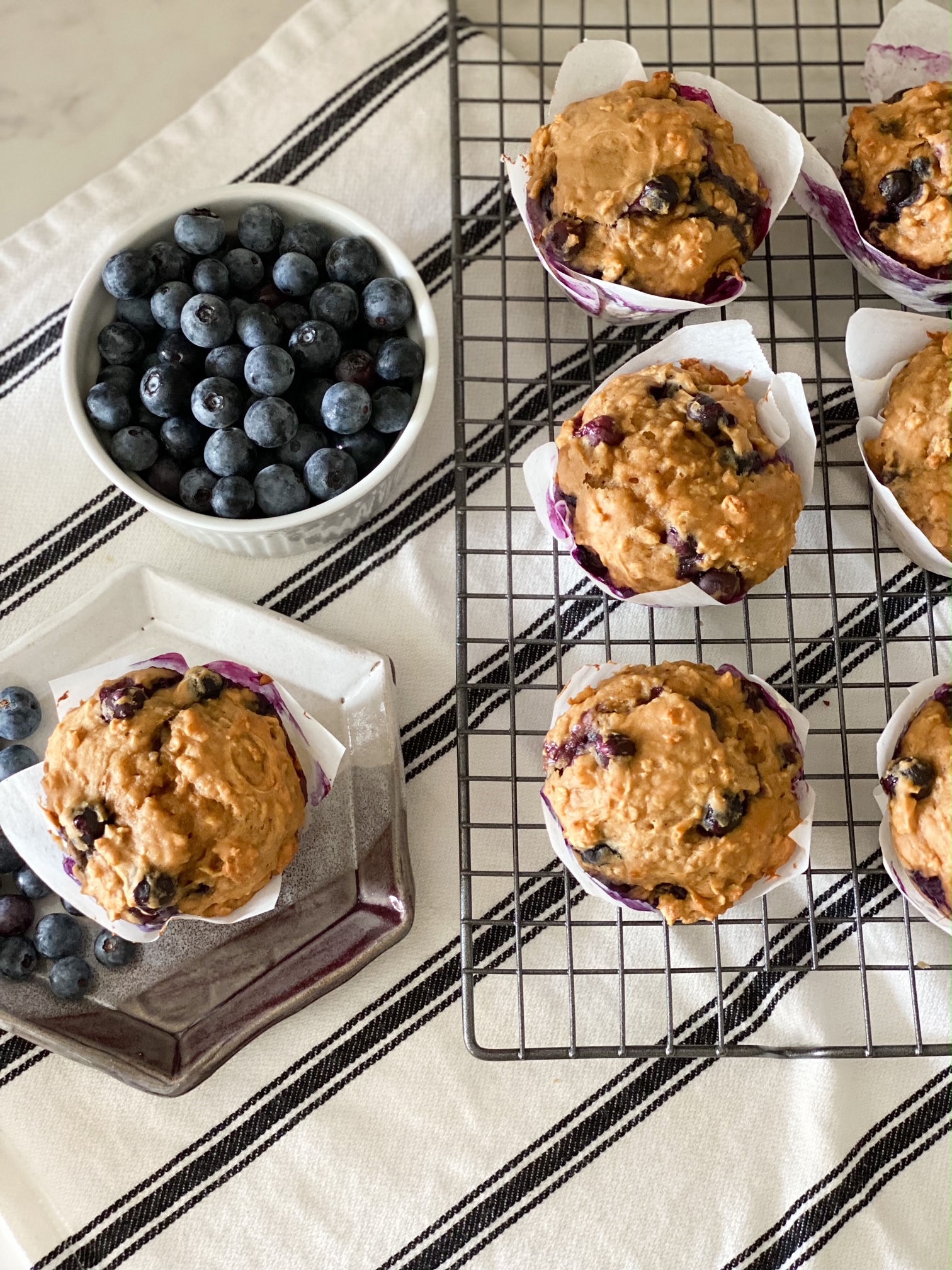 4havenssake Blueberry Power Muffins